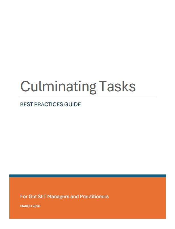 Culminating Tasks Best Practices Guide cover